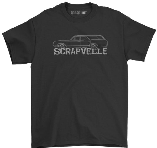 Team Carcaine Scrapvelle logo shirt